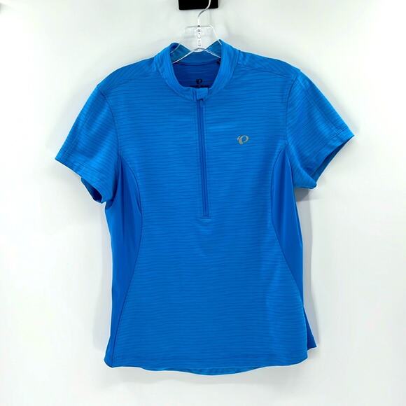 Pearl Izumi Women's Select 1/2 Zip Short Sleeve Pullover Jersey - Blue - Large - Picture 1 of 6